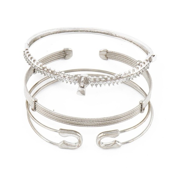 Silver Bracelet Stack - Picture 1 of 2